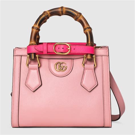 borsa gucci shopping bag manici rosa|gucci borse.